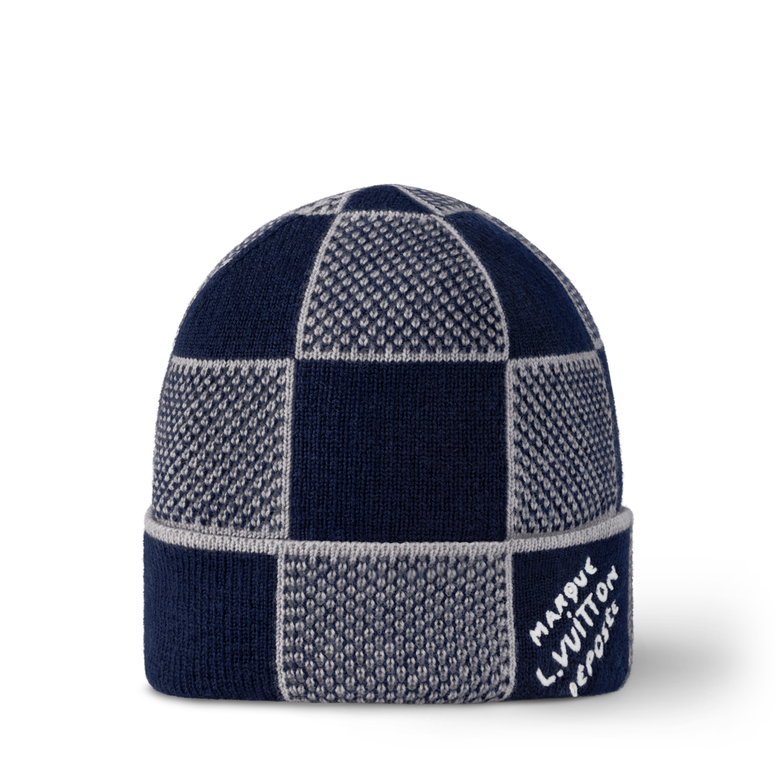 Damier Heritage Beanie S00 - Men - Accessories | LOUIS VUITTON ®